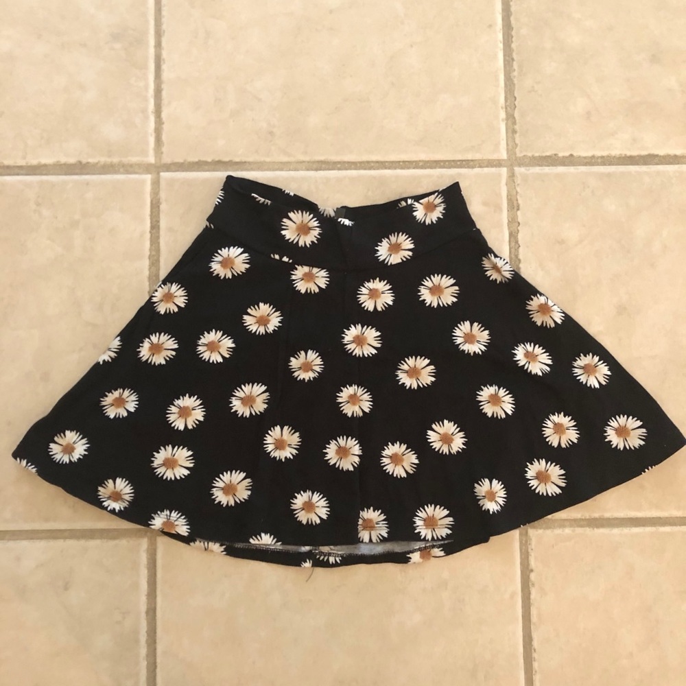Floral skater skirt